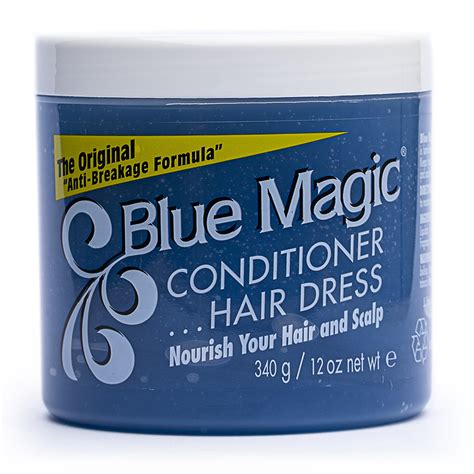Love your curls with Blue Magic conditioner